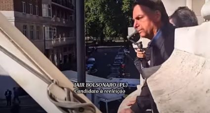 VÍDEO: Bolsonaro faz comício da sacada ao chegar na embaixada brasileira em Londres