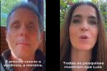 Malu Mader e Tony Bellotto entram na campanha por voto útil em Lula