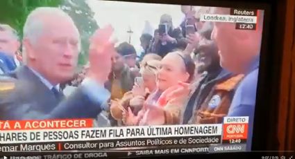 VÍDEO: Charles III pula homem negro em fila de cumprimentos e imagem viraliza