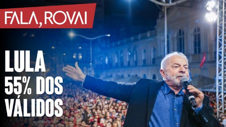 Pesquisa Ipec mostra Lula com 55% dos votos válidos na espontânea e chances de vitória no 1° turno aumentam