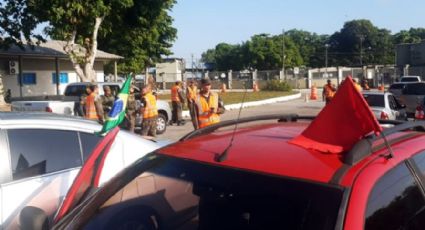 VÍDEO: Professor recebe voz de prisão após estacionar carro com bandeira do PT em colégio militar