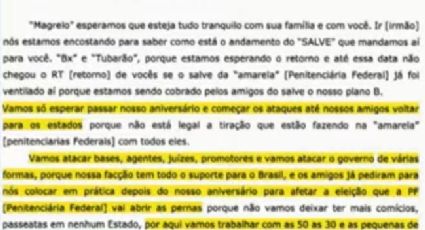 PCC planeja ataques a autoridades durante as eleições em SP