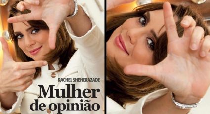 Rachel Sheherazade vira foto e sinaliza voto em Lula