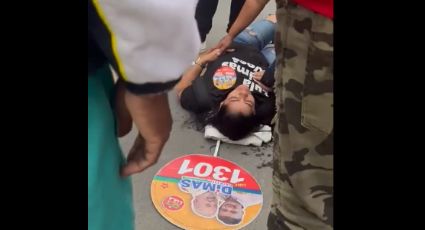 VÍDEO: Mulher grávida é agredida por grupo do PL durante panfletagem do PT, diz candidato