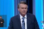 Debate na Globo: Bolsonaro é questionado sobre golpismo na eleição e não responde