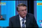 Bolsonaro escondeu no debate da Globo que vetou as leis Paulo Gustavo e Aldir Blanc