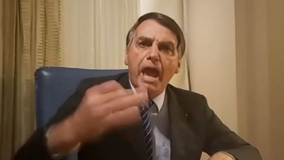 Jair Bolsonaro (PL) em live de 2020.