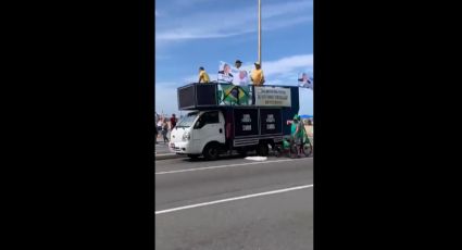 VÍDEO: após 7 de Setembro flopar em Brasília, Copacabana vazia aguarda Bolsonaro