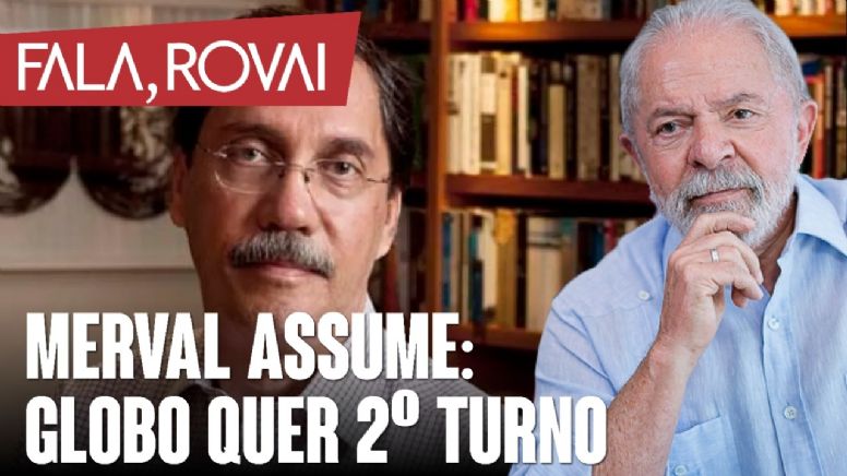 Merval Pereira assume posição da Globo: o melhor pro Brasil é 2° turno pra chantagear Lula