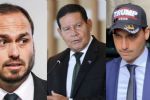 Pronunciamento de Hamilton Mourão deixa Carlos e Eduardo Bolsonaro desesperados