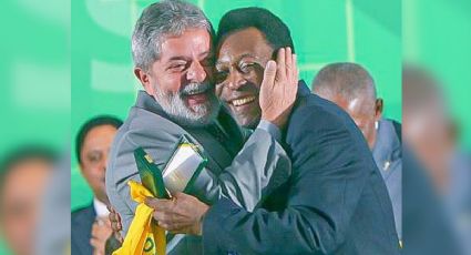 Lula se despede de Pelé em velório na Vila Belmiro