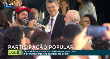 VÍDEO: Lula é recebido por “tromPetista” e coro de bom dia em reunião com movimentos sociais