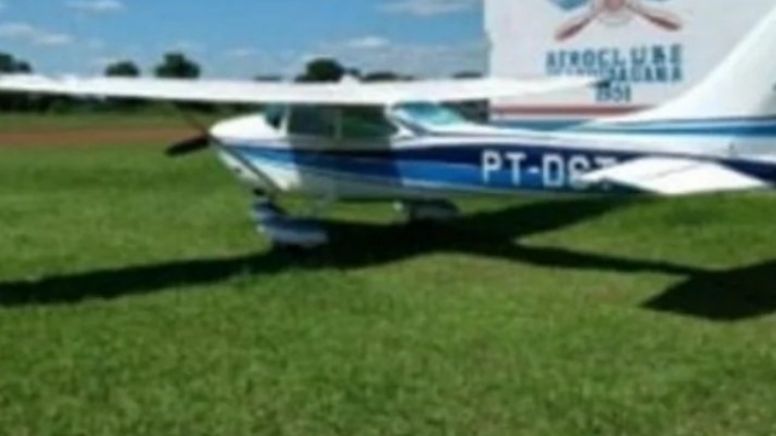 Avião roubado de cantor sertanejo pode ter sido usado pelo tráfico na Bolívia