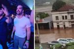 Eduardo Leite se esbalda com Ivete Sangalo; RS padece com mortos, desabrigados e feridos