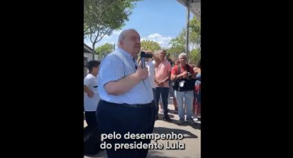 Prefeito de Curitiba, de direita, elogia Lula e teria feito o L em discurso