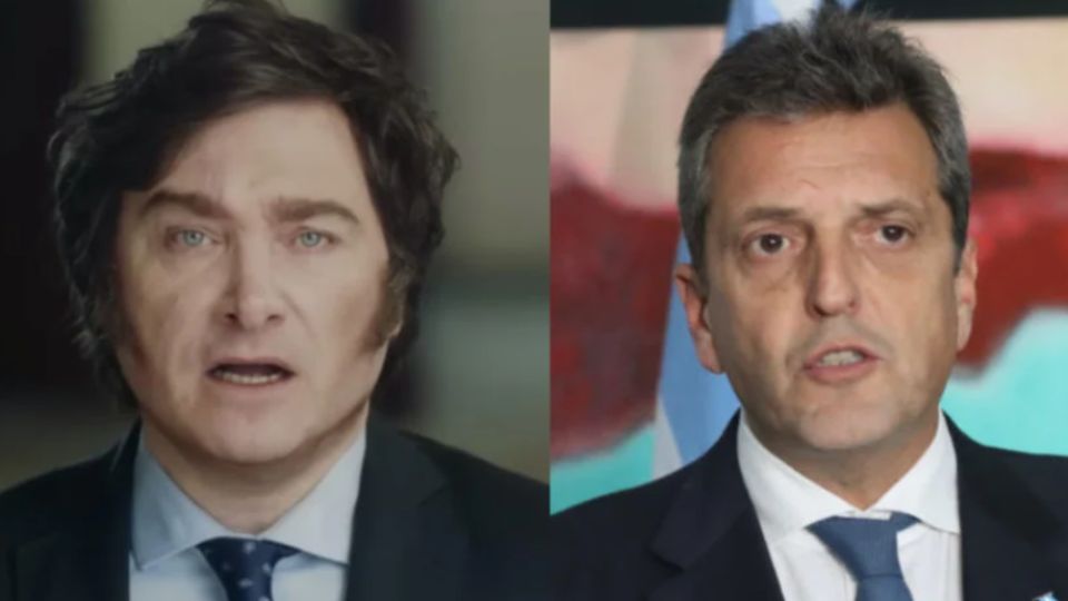 Embate entre Javier Milei e Sérgio Massa é esperado em primeiro debate