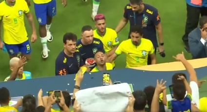 Neymar xinga e manda pra aquele lugar  presidente da CBF. Mas Globo, que tem as imagens, não publica