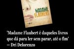 'Madame Flaubert é daqueles livros que dá para ler sem parar, até o fim' — Dri Delorenzo