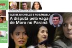 Gleisi, Michelle e Rosângela: a disputa pela vaga de Moro no Paraná