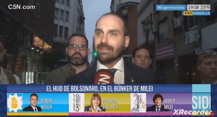 VÍDEO: Eduardo Bolsonaro é tirado do ar em TV da Argentina por defender armas