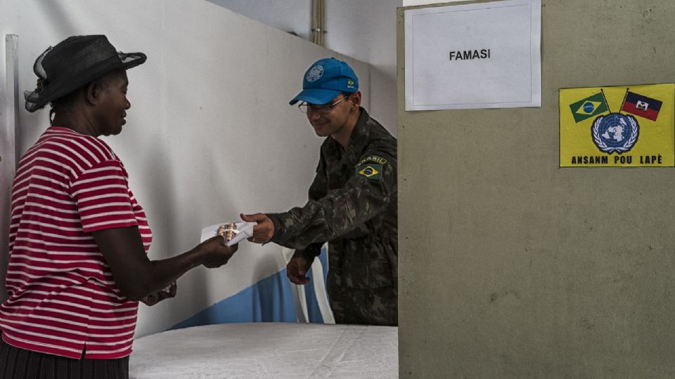 Militares brasileiros atuaram no Haiti na Minustah