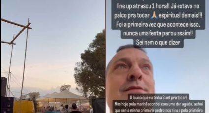 VÍDEO: Pai de Alok filma momento em que festival é interrompido por bombardeio em Israel