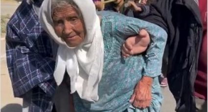 Anan, palestina, 90 anos, expulsa pela segunda vez de suas terras. A primeira foi em 1948, na Nakba