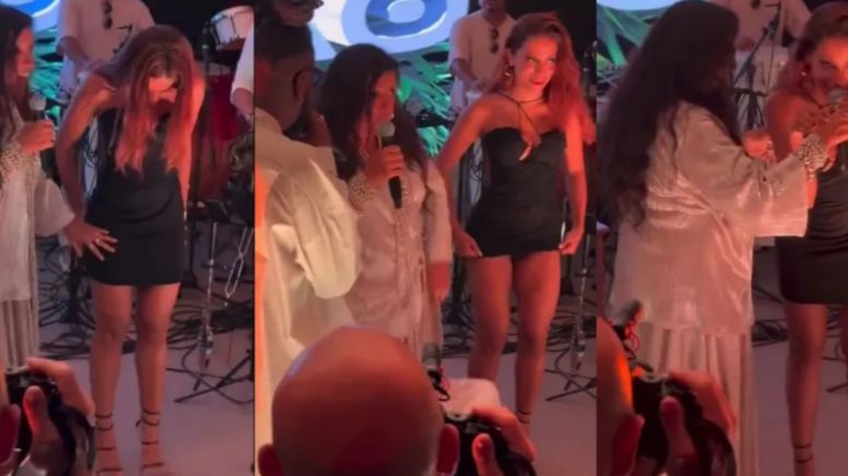 Anitta minimiza climão com Regina Casé em festa de herdeira da Globo; veja vídeo