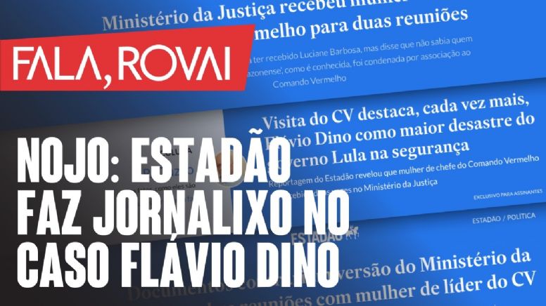 Nojo: Estadão faz jornalixo no caso Flávio Dino