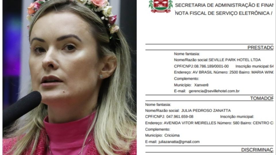 Julia Zanatta e seu pedido de reembolso