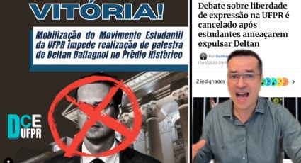 Dallagnol surta após palestra barrada na universidade em que se formou: "Na UFPR fascista não se cria"