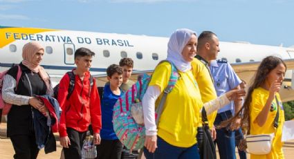 VÍDEO: As imagens da emocionante chegada dos brasileiros resgatados da Cisjordânia