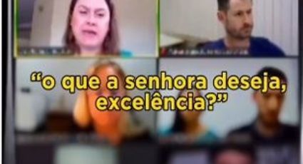 VÍDEO: Aos gritos, juíza obriga trabalhador a falar 'O que a senhora deseja, Excelência?' e o ofende: — Bocudo!