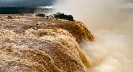 VÍDEO - Cataratas do Iguaçu têm volume de água 11 vezes maior do que a média