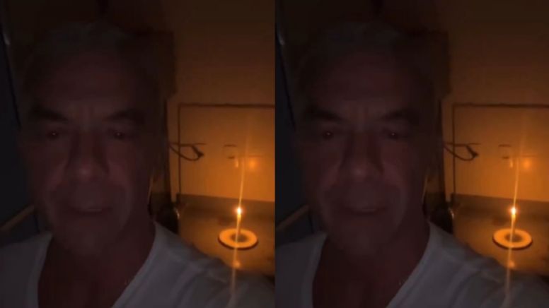 VÍDEO: Ex-marido de Ana Hickmann está sem luz e se desespera nas redes