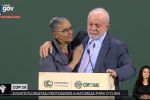 Lula se emociona e chora ao ceder lugar a Marina Silva na COP28: "a floresta veio falar por si"; vídeo
