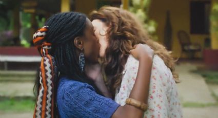 VÍDEO: Casal lésbico de “Terra e Paixão” dá beijão após denúncias de atriz