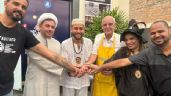 Natal do Padre Júlio Lancellotti tem Jesus negro e café da manhã nas ruas de São Paulo