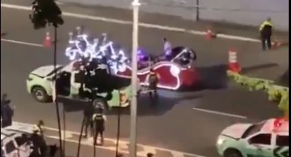 VÍDEO - Papai Noel tem trenó apreendido em blitz na Bahia