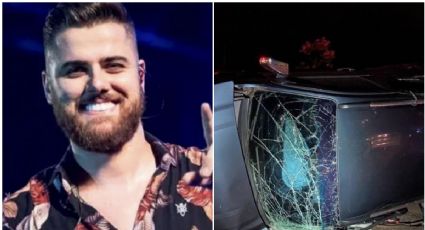 Cantor sertanejo Zé Neto sofre grave acidente de carro; equipe pede orações