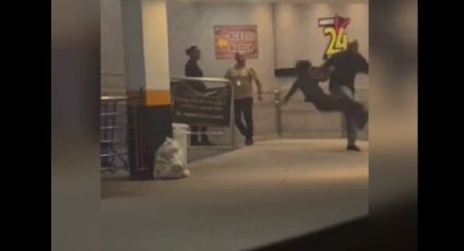 VÍDEO: moradora em situação de rua é espancada por supostos seguranças de supermercado