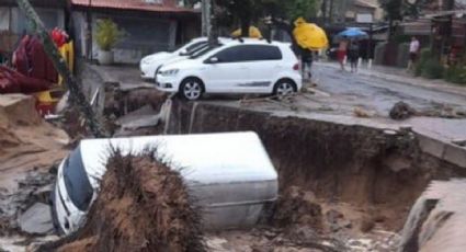 Após chuva recorde, litoral sul e norte de SP entram em estado de alerta; há regiões interditadas