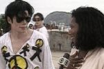 Foto ilustrativa de la nota titulada: VÍDEO: O dia em que Gloria Maria entrevistou Michael Jackson
