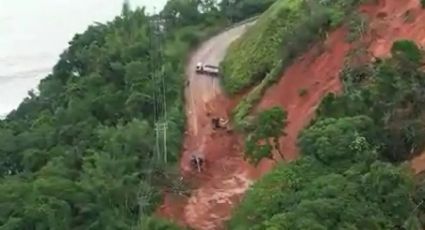 VÍDEO: Engolido por deslizamentos, trecho da Rio-Santos pode não existir mais