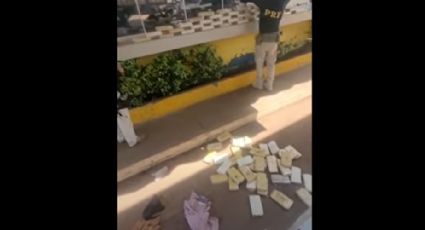 VÍDEO: tenente da PM é flagrado com 100 quilos de cocaína