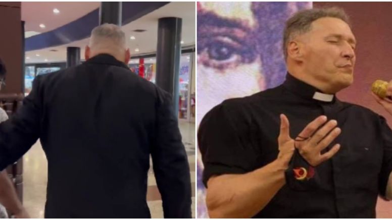 VÍDEO: Padre Marcelo vai ao shopping, "shape" do religioso impressiona e até TV católica reage