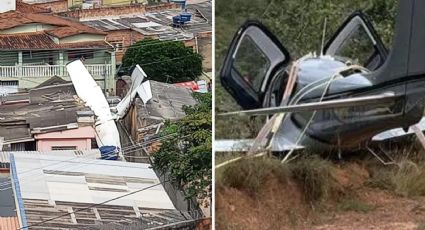 Em um dia, dois aviões caíram em Belo Horizonte