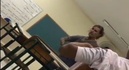 VÍDEO - Afastado por apologia ao nazismo, professor volta a defender Adolf Hitler em sala de aula