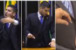 VÍDEO: Descontrolado, deputado bolsonarista quebra microfone da Câmara