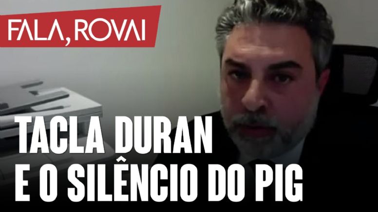 Por que o PIG silencia Tacla Duran e protege Lava Jato, Moro e Dallagnol?